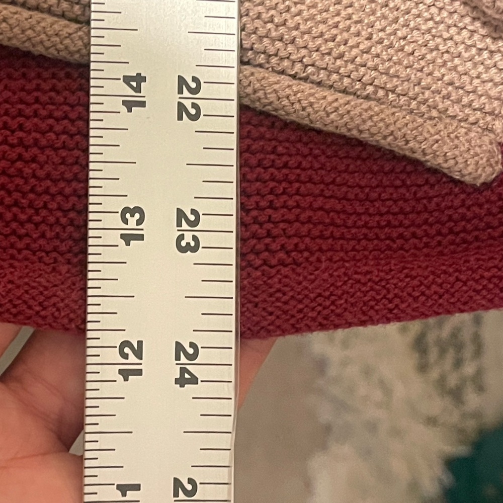 VTG Multicolor Patchwork Cowlneck Tunic Sweater C… - image 13